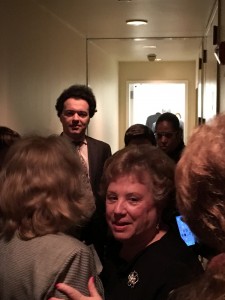 Photo: Ilona Oltuski, Evgeny Kissin swarmed by his fans at Carnegie Hall after Rachmaninoff concerto performance