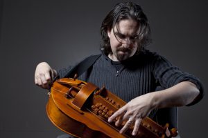 McCreary with hurdy-gurdy