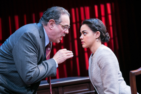 Photo of Edward Gero and Kerry Warren in 'The Originalist'