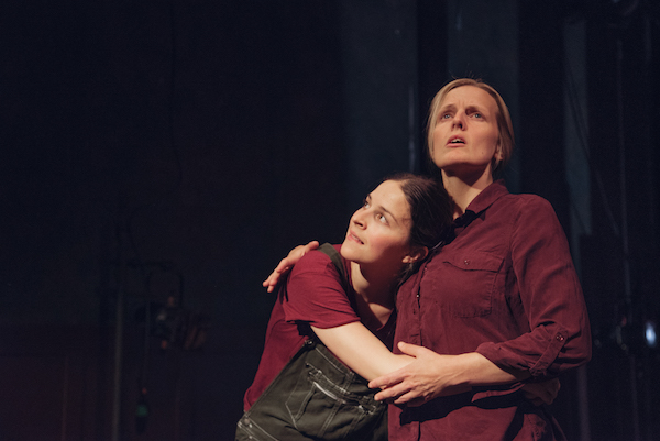 Gwenllian Higginson and Rachael Boulton in 'The Good Earth' at The Flea Theater, NYC. Photo by Tom Flannery