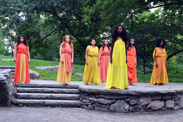 A scene from Everyday Inferno's production of 'Iphigenia Among the Taurians.' Photo courtesy of the production.