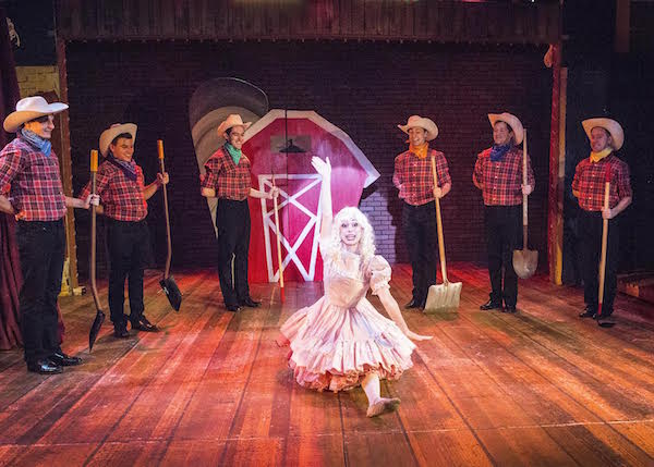 Devon Hatch, James David Dirck, Chris Gillette, Pam Zazzarino, Adam Fontana, Richard Lisenby and Sean Dearing in 'Gypsy' at the Gallery Players, photo by Bella Muccari