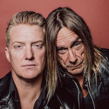 Joshua Homme and Iggy Pop - photo by Elizabeth Weinberg