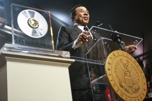 Photo of Smokey Robinson at DAR Constitution Hall