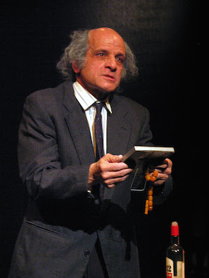 Victor Attar in "Golgotha" at La MaMa E.T.C. Photo by Jonathan Slaff
