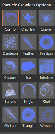ParticleShop Brushes-ParticleCrawlers