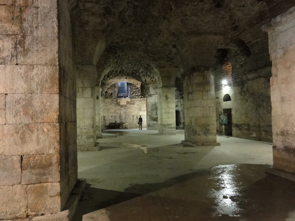 diocletians cellars split croatia