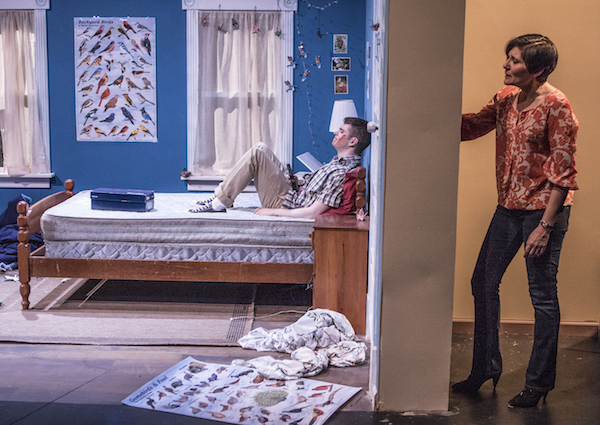 Jake Glassman and Tracey Gilbert in 'Rare Birds.' Photo by Billy Tompkins