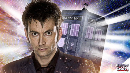 Promotional photo of David Tennant for Awesome Con