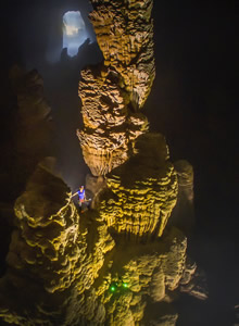 cave in Vietnam.