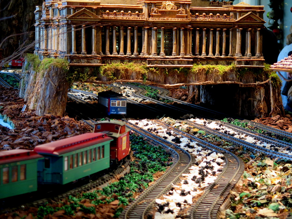Penn Station, NYBG, Holiday Train Show