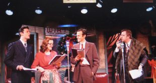 It's a Wonderful Life, Irish Repertory Theatre, Dewey Caddell, Orlagh Cassidy, Aaron Gaines, Ian Holcomb
