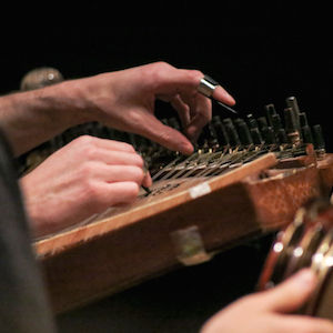 John Murchison plays the qanun (Stephen de las Heras) early music of the Maghreb Salon Sanctuary Concerts Afro Roots Tuesdays