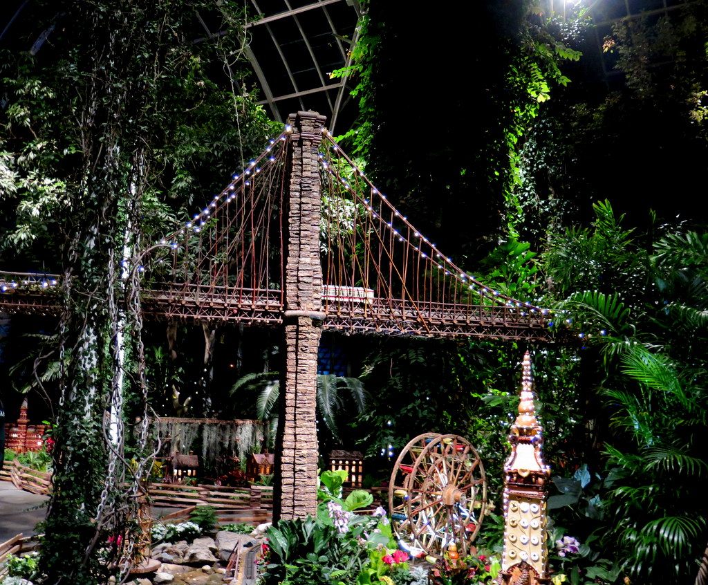 Applied Imagination, Bar Car Nights, Brooklyn Bridge, Holiday Train Show, New York Botanical Garden