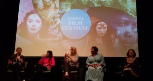 Zainab Salbi, Mallika Dutt, Saru Jayaraman, Jehmu Greene, Gillian Thomas, Athena Film Festival, From Outrage to Power: Town Hall on Sexual Harassment and Violence