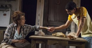 Deirdre O'Connell and Reynaldo Piniella in 'Terminus' (Maria Baranova)