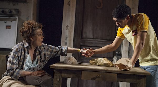 Deirdre O'Connell and Reynaldo Piniella in 'Terminus' (Maria Baranova)