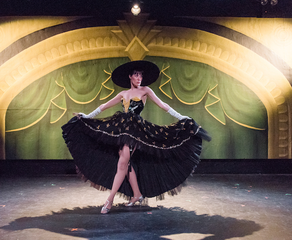 Mary Lauren as Gypsy Rose Lee in 'Gypsy' at the Secret Theatre (Reiko Yanagi)