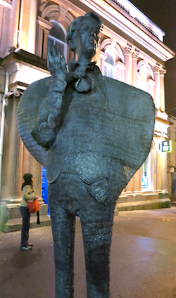Yeats memorial statue in Sligo