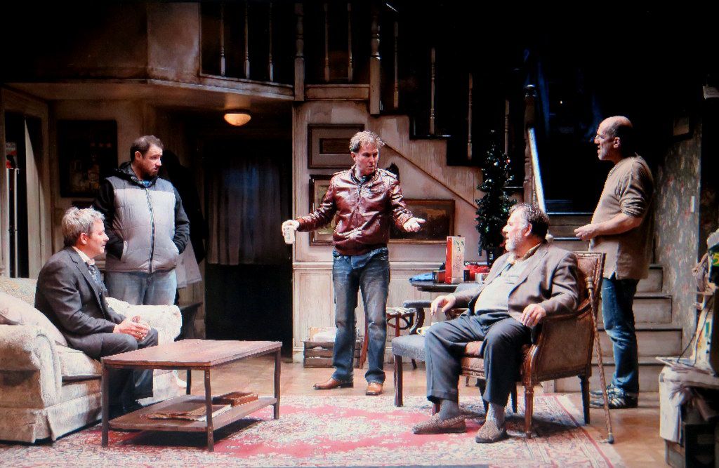 The Seafarer, Ciarán O'Reilly, Irish Repertory Theatre, Colin McPhillamy, Tim Ruddy, Michael Mellamphy, Matthew Broderick