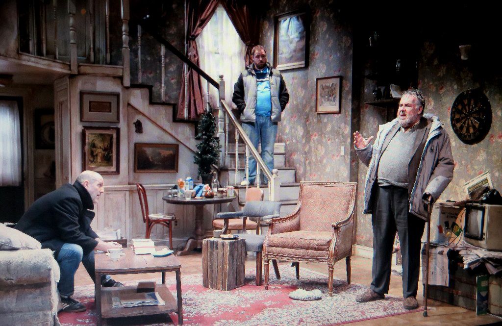Ciarán O'Reilly, Matthew Broderick, Conor McPherson, Colin McPhillamy, Michael Mellamphy, Irish Repertory Theatre