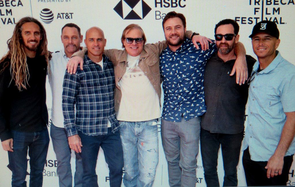 Rob Marchado, Taylor Knox, Kelly Slater, Jake Burton, Benji Weatherley, Taylor Steele, Shane Dorian, Momentum Generation, Tribeca Film Festival