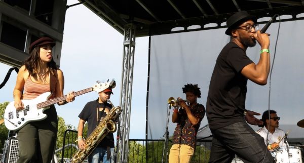 PRVLGS feat. Poor Majesty at First Fest Sac 2018 (Photo: Tan The Man)