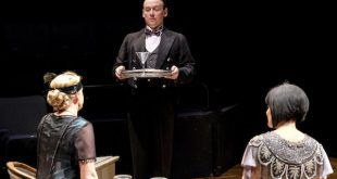 From left, Frances Marshall, Antony Eden and Louise Shuttleworth in A Brief History of Women. Image © Tony Bartholomew