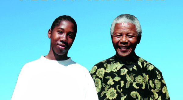 Photo of Ndaba Mandela and Nelson Mandela
