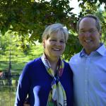 Jim Barnett and his wife and running mate
