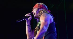 Photo of Bret Michaels, lead vocalist for Poison
