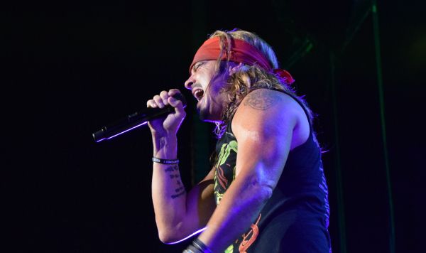 Photo of Bret Michaels, lead vocalist for Poison