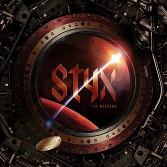 Photo of the cover art for Styx album "The Mission"