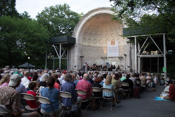 Orchestra of St. Luke's at the Naumburg Bandshell in Central Park