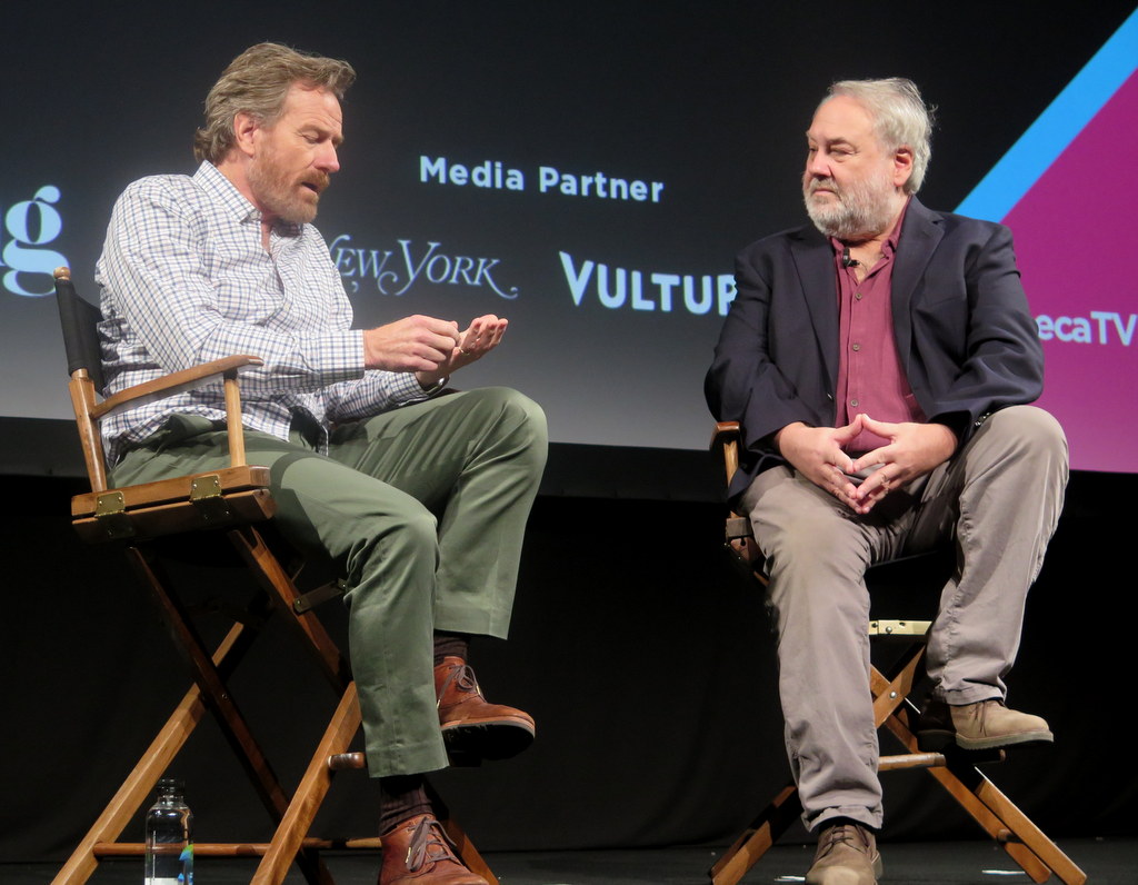 Bryan Cranston, David Edelstein, Tribeca TV Festival 2018, Tribeca Talks