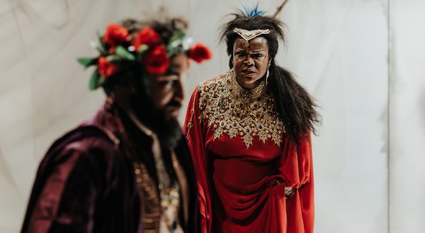 Marty Keiser as Herod Antipas and Lisa Thars as Herodias in 'Salome' (Eileen Meny/Eileen Meny Photography)