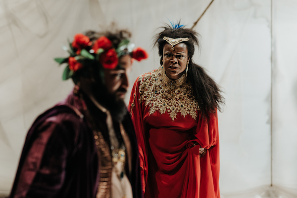 Marty Keiser as Herod Antipas and Lisa Thars as Herodias in 'Salome' (Eileen Meny/Eileen Meny Photography)