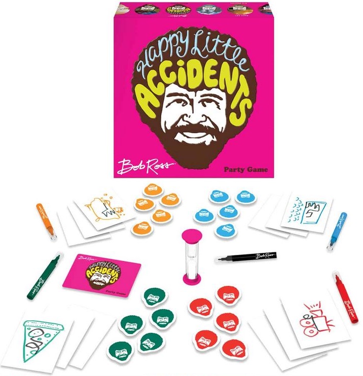 bob ross happy little accidents game