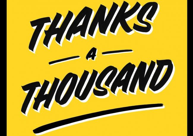 Cover Thanks a Thousand