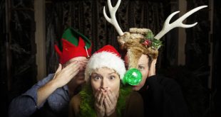 Photo of actors Benjamin Reed, Meg Rodgers, and Chris Johnston