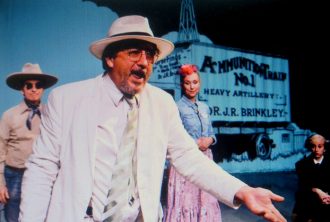 Trav SD, Edward Einhorn, The Resistible Rise of JR Brinkley, Untitled Theater Company No. 61