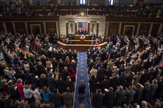 A birds eye view of the U.S. Congress