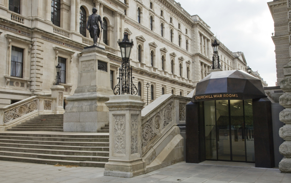 Photo of the exterior of the Churchill War Rooms