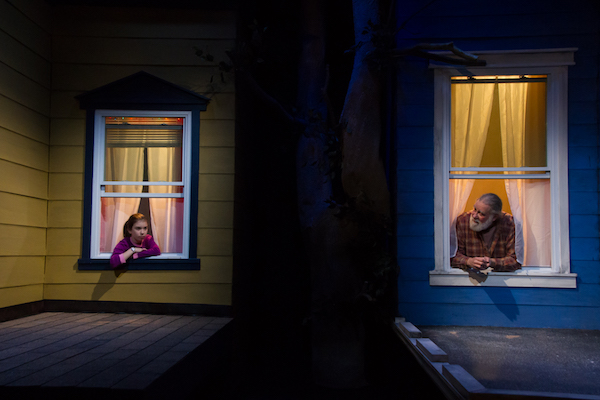 L­-R: Eve Johnson and Richard Masur in 'The Net Will Appear' at 59E59 Theaters. Photo by Jody Christopherson