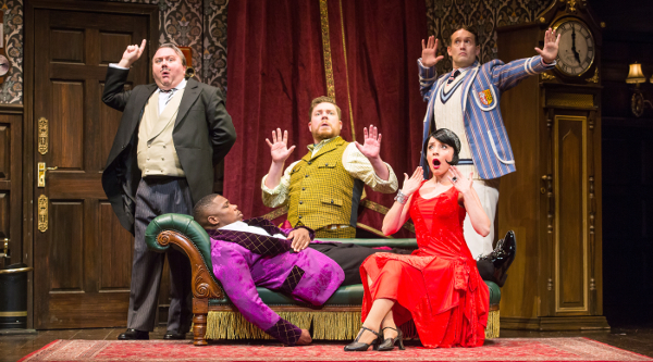 Photo of the cast of The Play That Goes Wrong