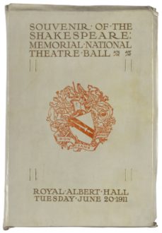 Image of a Shakespeare Ball souvenir booklet