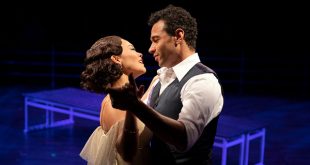 Photo of actors Lisa Helmi Johanson and Corbin Bleu in Anything Goes