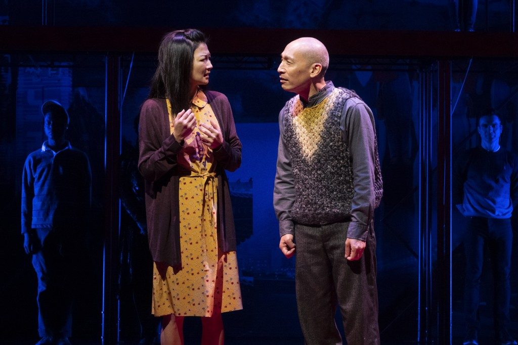 Hansol Jung, Leigh Silverman, Wild Goose Dreams, Michelle Krusiec, Francis Jue, The Public Theatre, North Korea, South Korea