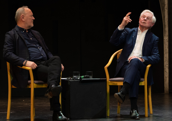 Photo of Richard Clifford and Sir Derek Jacobi
