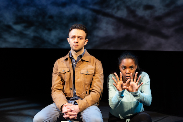 James Kautz & Naomi Lorrain in ENTANGLED from The Amoralists. Photo credit: Travis Emery Hackett